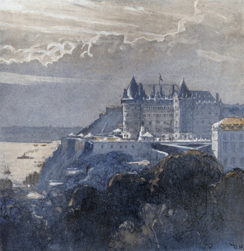 Québec et le Château Frontenac - Donald (after) Maxwell