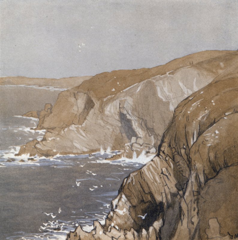 La côte cornouaillaise - Donald (after) Maxwell