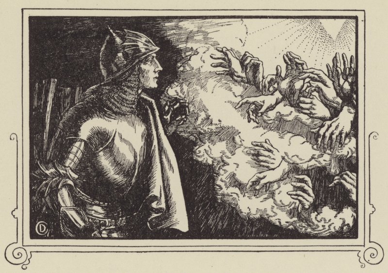 Comment Sir Launcelot vit le Saint Graal - Dora Curtis