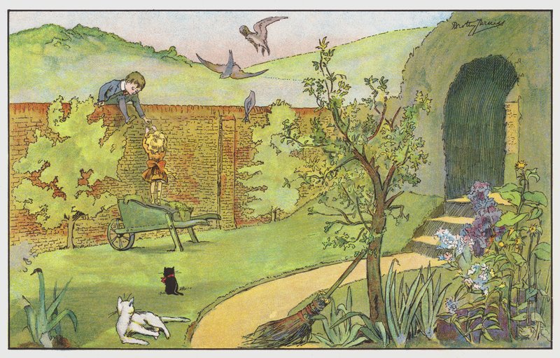 Par-dessus le mur du jardin - Dorothy Furniss