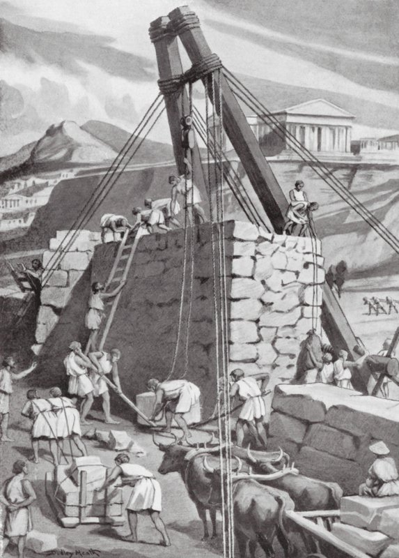 Reconstruction des murs d