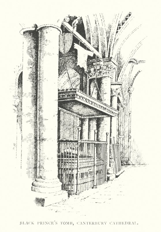 Tombe du Prince Noir, cathédrale de Canterbury - Duncan Moul