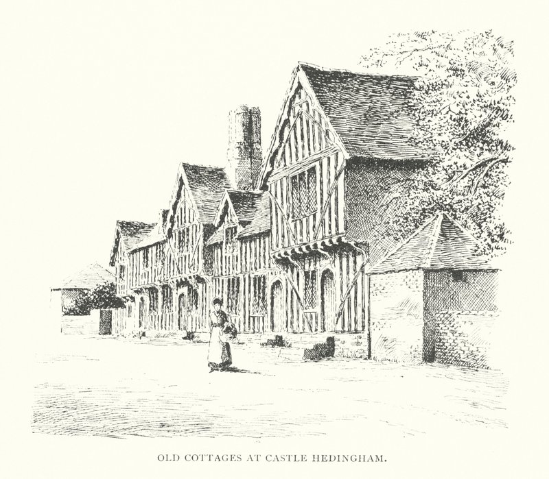 Vieilles maisons à Castle Hedingham - Duncan Moul