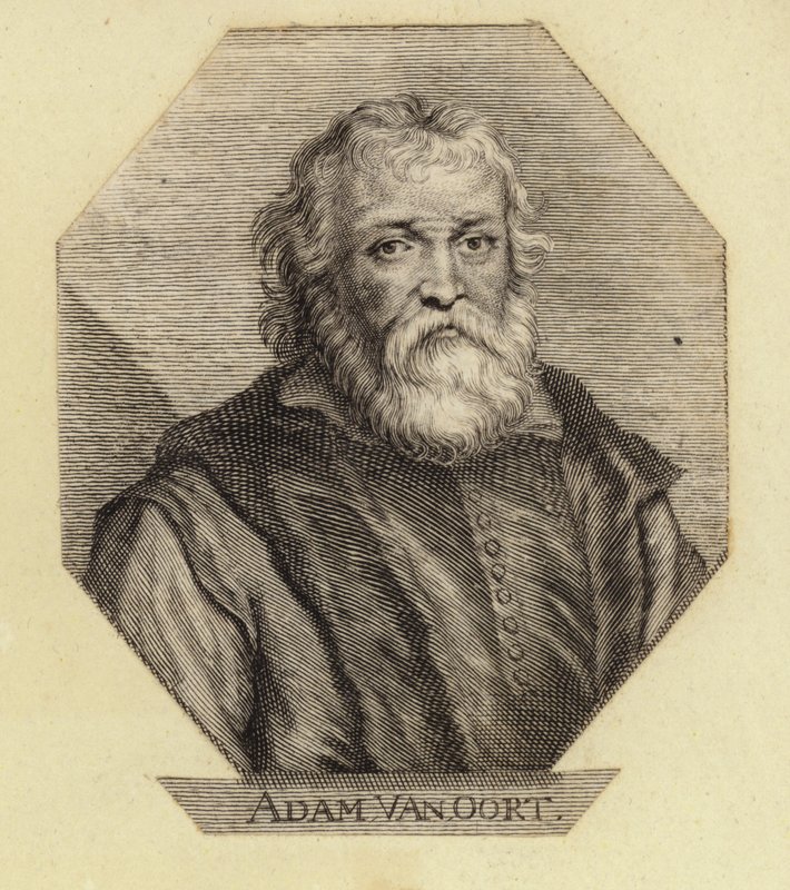 Adam Van Oort, gravé par Johann Georg Waldreich - Dutch School