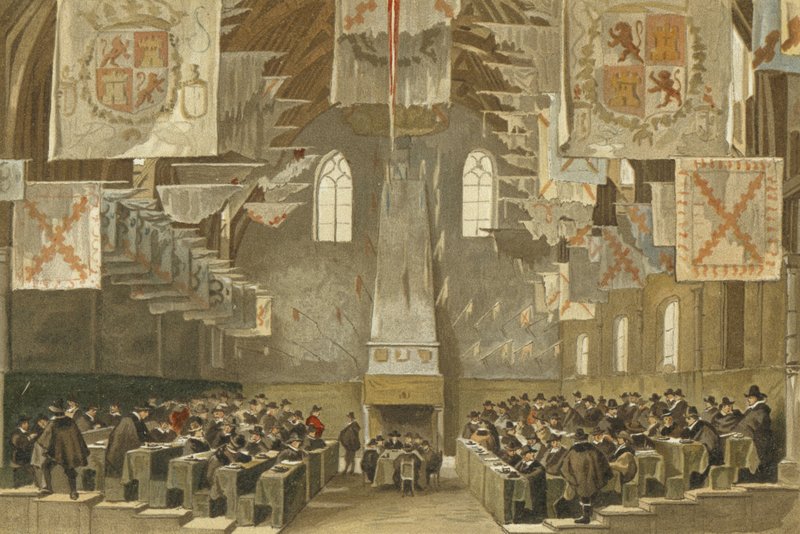 Grande salle du Binnenhof, La Haye, Pays-Bas - Dutch School