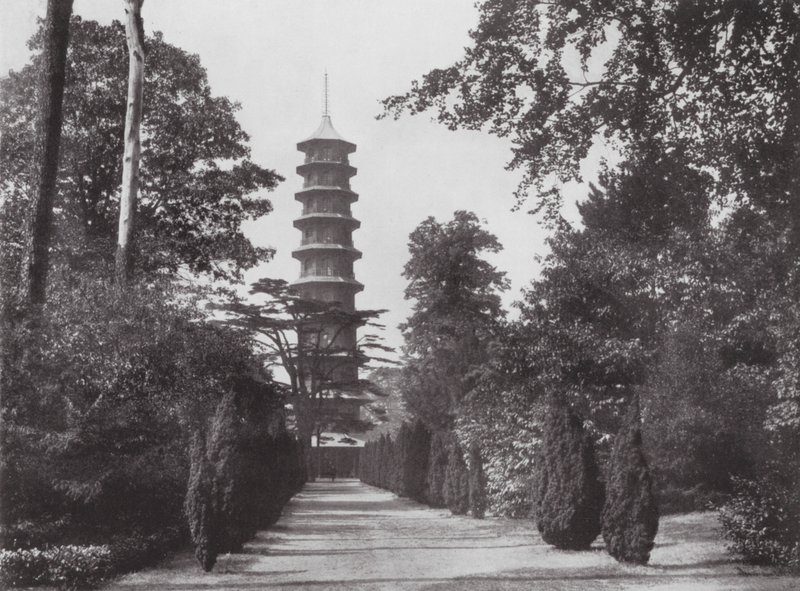 Jardins de Kew, c.1900 - E. J. Wallis