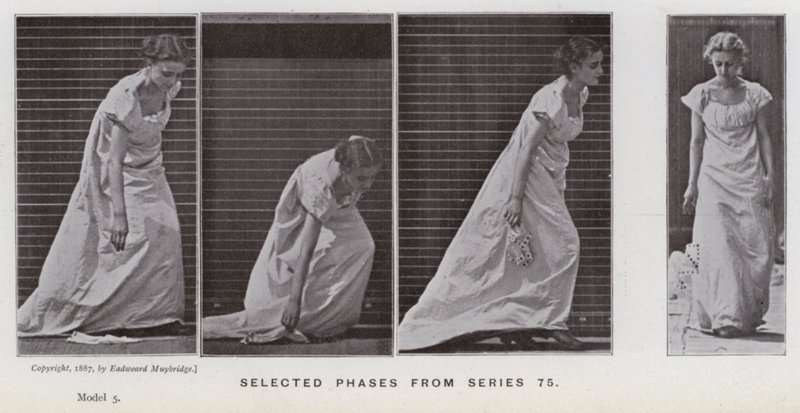 La Figure Humaine en Mouvement : Phases sélectionnées de la série 75 - Eadweard Muybridge