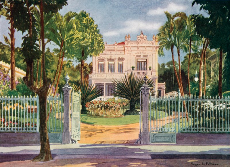 Résidence du comte Paulo de Frontin, Petrópolis - Edgar L. Pattison
