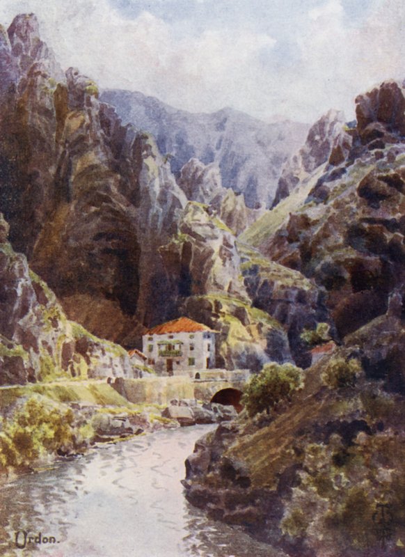 Espagne du Nord : la gorge de Deva, Urdón - Edgar T. A. Wigram