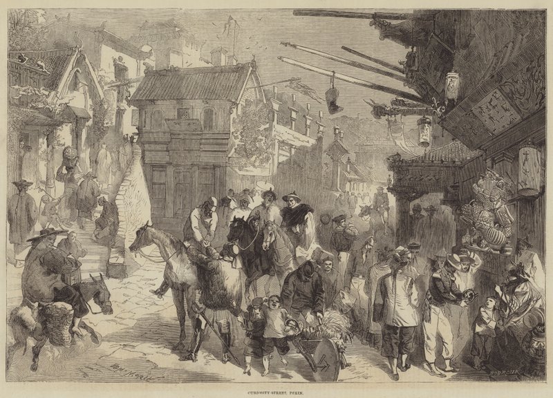 Rue de la Curiosité, Pékin - Edmond Morin
