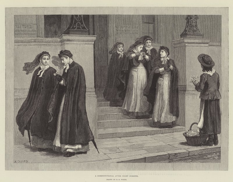 Une constitution après les soins de nuit - Edmund Richard White