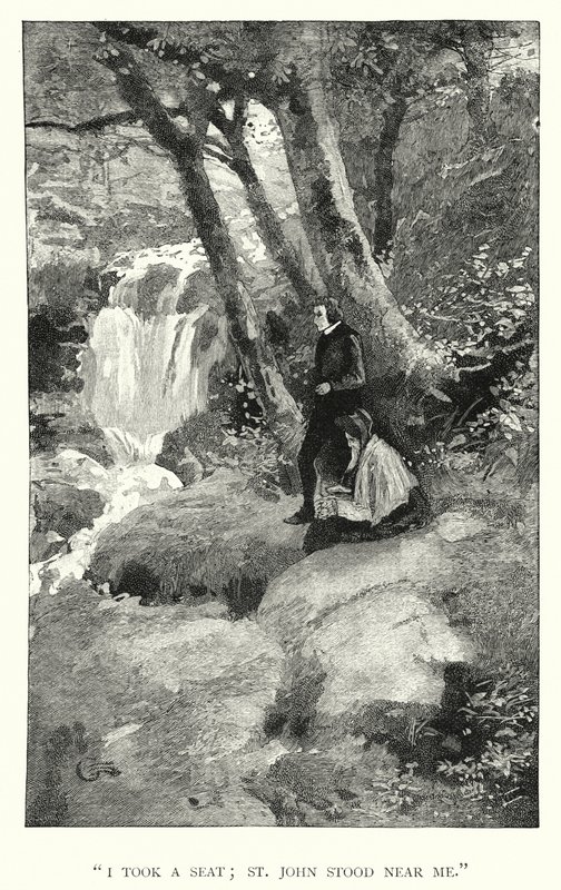 Illustration pour Jane Eyre de Charlotte Brontë - Edmund Henry Garrett