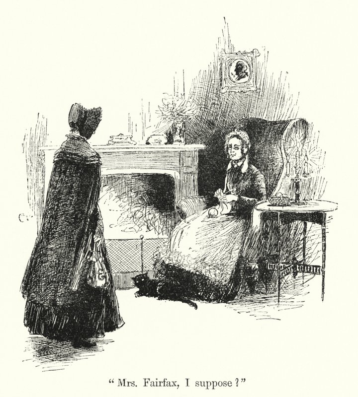 Illustration pour Jane Eyre de Charlotte Brontë - Edmund Henry Garrett