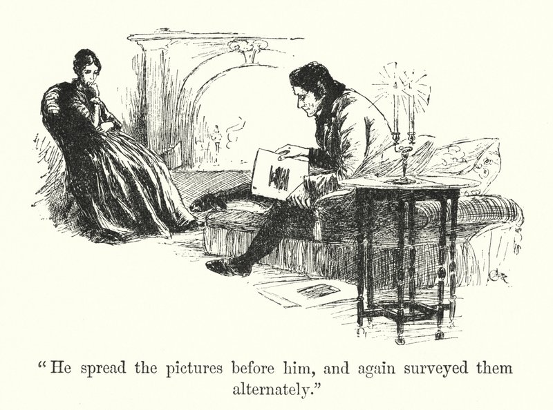 Illustration pour Jane Eyre de Charlotte Bronte - Edmund Henry Garrett