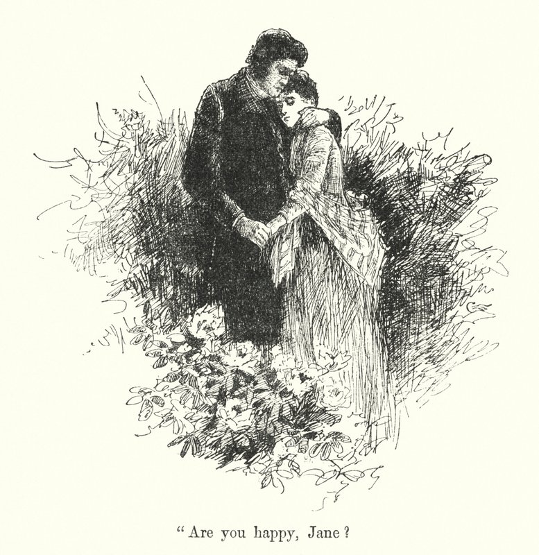 Illustration pour Jane Eyre de Charlotte Bronte - Edmund Henry Garrett