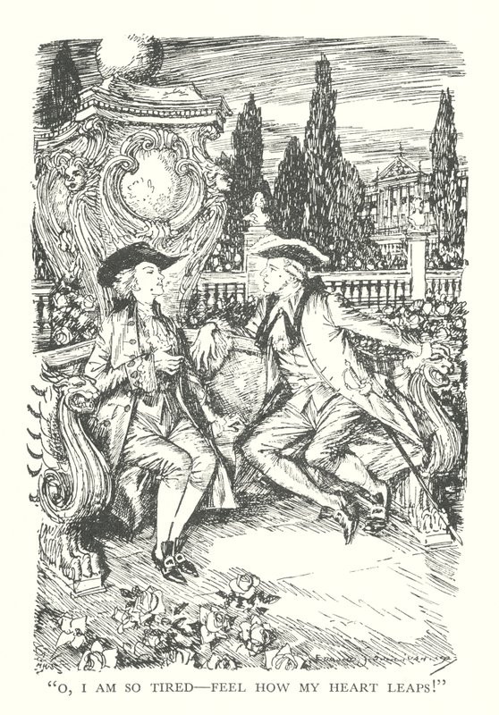 Illustration pour Prince Otto de R.L. Stevenson - Edmund Joseph (after) Sullivan
