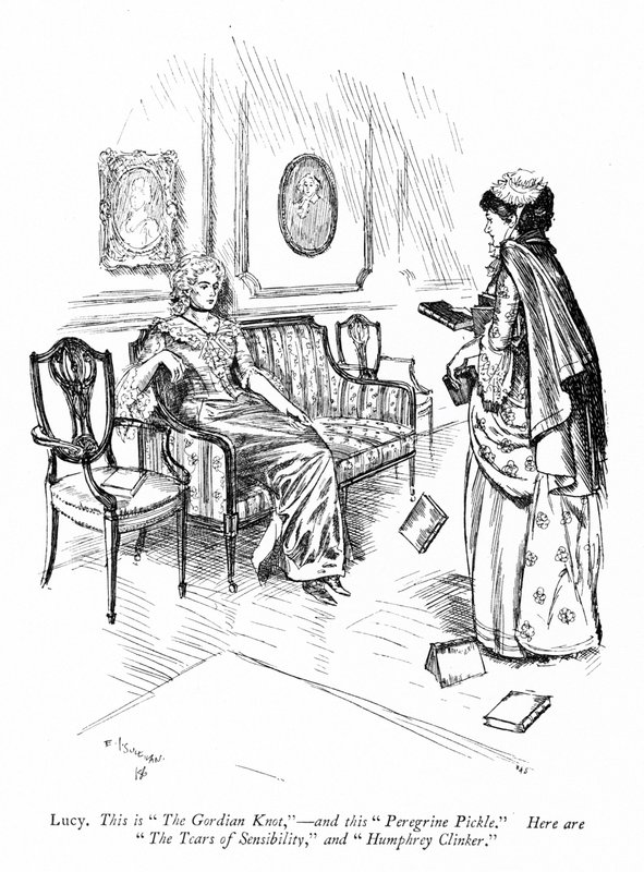 Illustration pour Les Rivaux de Sheridan (gravure) - Edmund Joseph (after) Sullivan