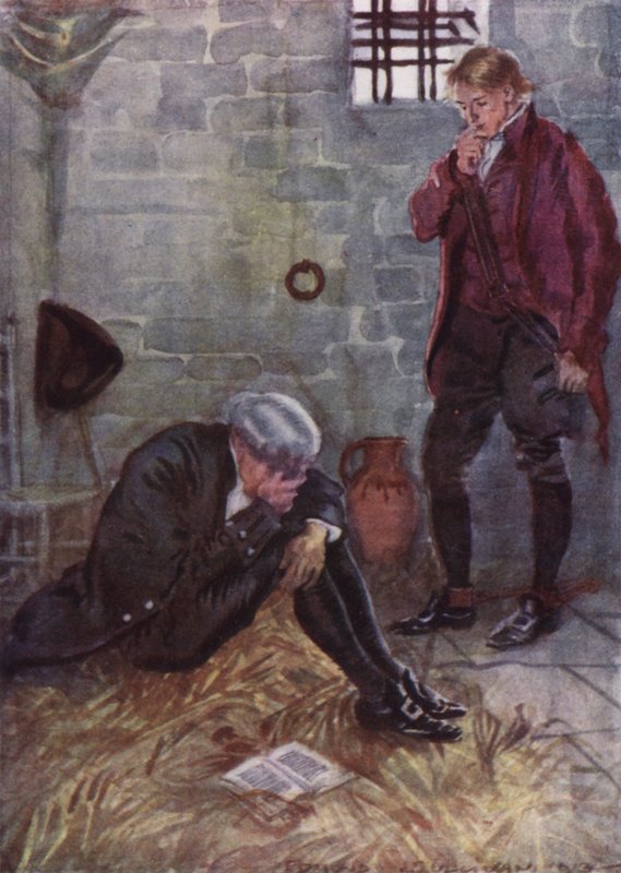 Illustration pour Le Vicaire de Wakefield par Oliver Goldsmith - Edmund Joseph Sullivan