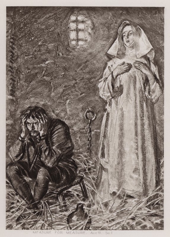 Mesure pour mesure, Acte III, Scène I - Edmund Joseph Sullivan