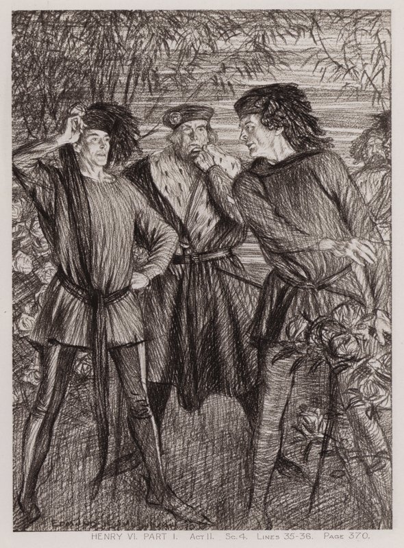 La première partie de Henri VI, Acte II, Scène 4 - Edmund Joseph Sullivan