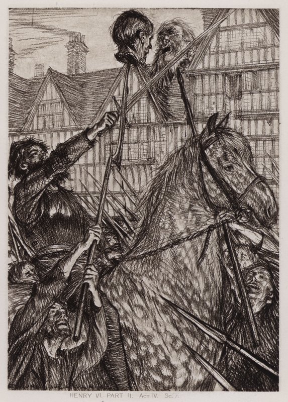 La Deuxième Partie du Roi Henri IV, Acte IV, Scène 7 - Edmund Joseph Sullivan