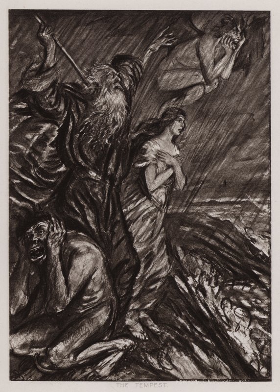 La Tempête - Edmund Joseph Sullivan
