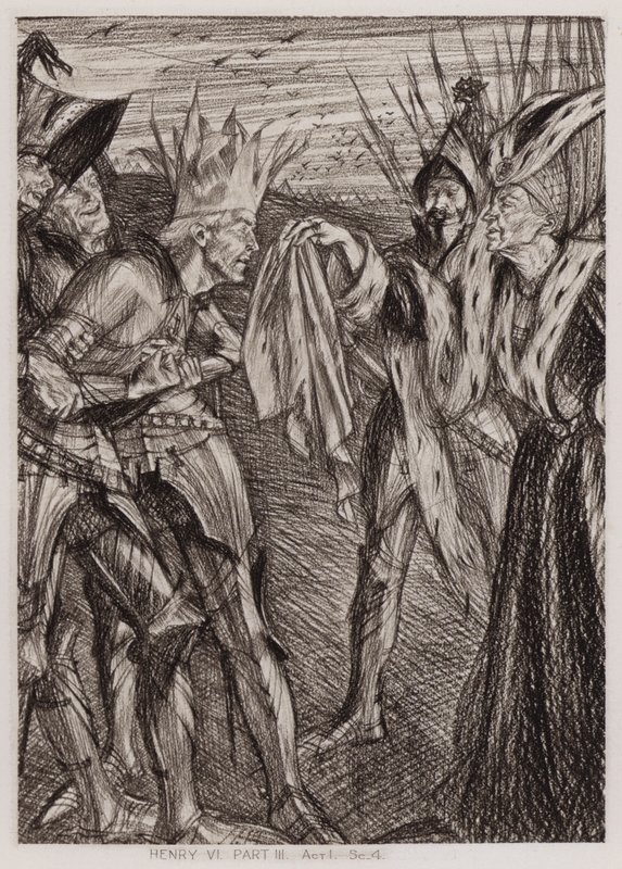 La troisième partie de Henri VI, Acte I, Scène 4 - Edmund Joseph Sullivan