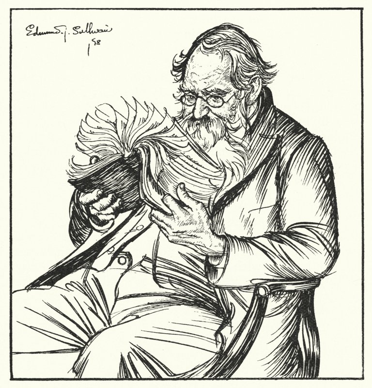 Illustration pour Sartor Resartus - Edmund Joseph after Sullivan
