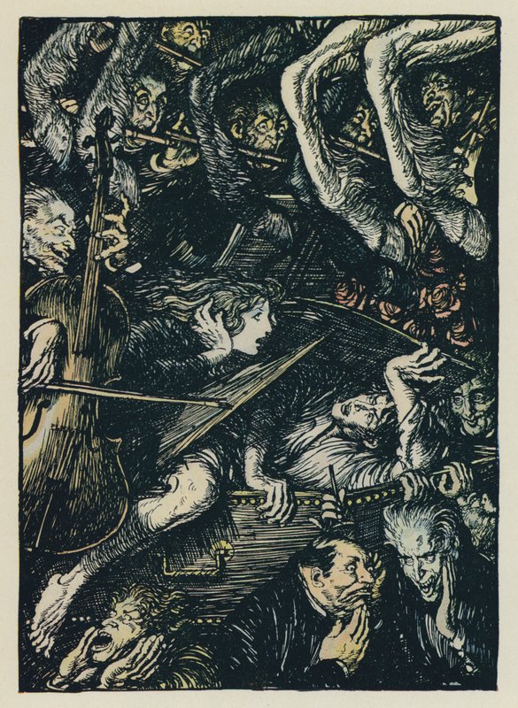 Illustration pour Maud de Tennyson - Edmund Joseph after Sullivan