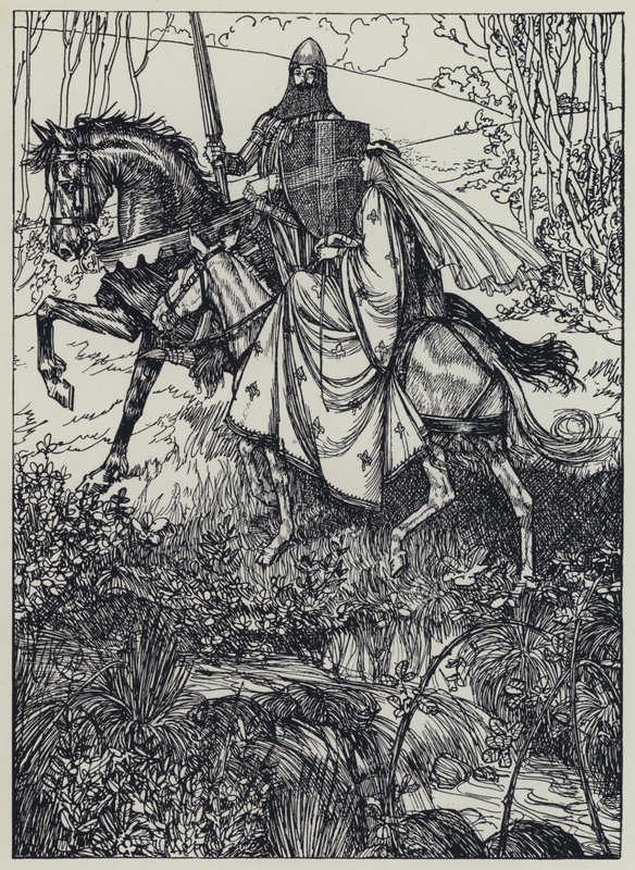 Illustration de Tennyson pour A Dream of Fair Women and Other Poems - Edmund Joseph after Sullivan