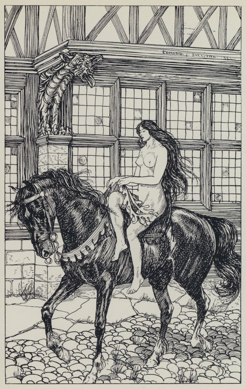 Illustration de Tennyson pour A Dream of Fair Women and Other Poems - Edmund Joseph after Sullivan