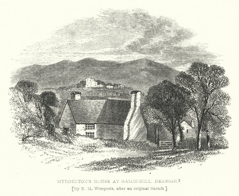 Maison de Myddelton à Galch-Hill, Denbigh - Edmund Morison (after) Wimperis