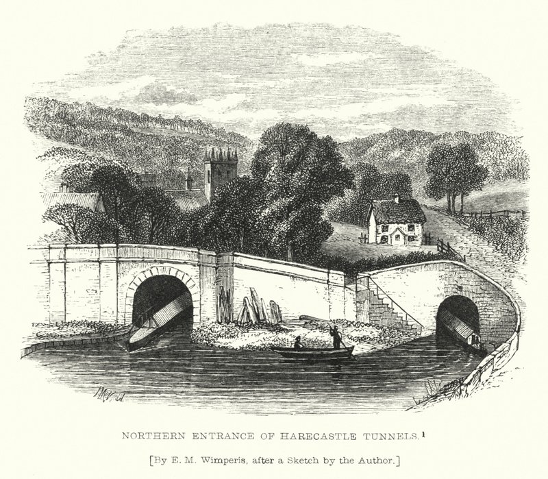 Entrée nord des tunnels de Harecastle - Edmund Morison (after) Wimperis