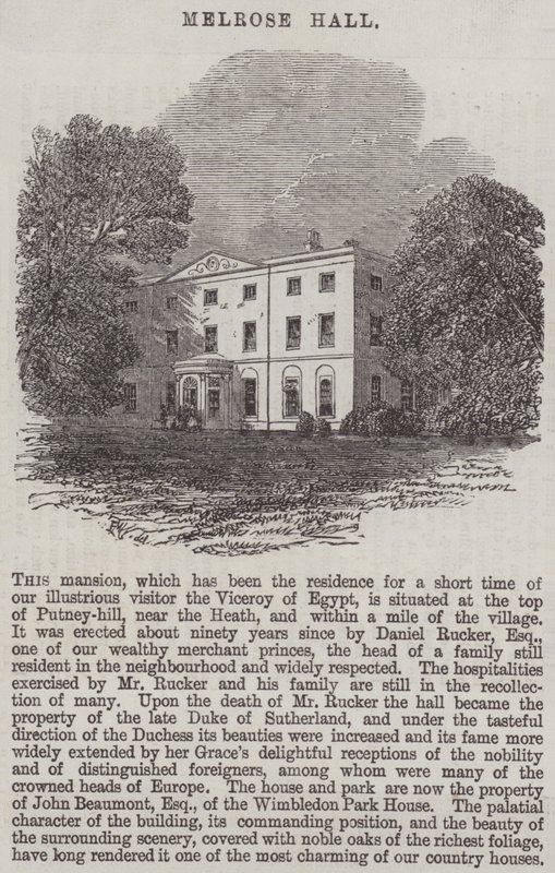 Melrose Hall - Edmund Morison Wimperis