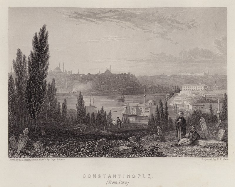 Constantinople, depuis Pera - Edmund Thomas (after) Parris