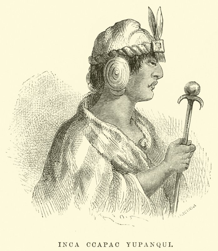 Inca Ccapac Yupanqui - Edouard Riou