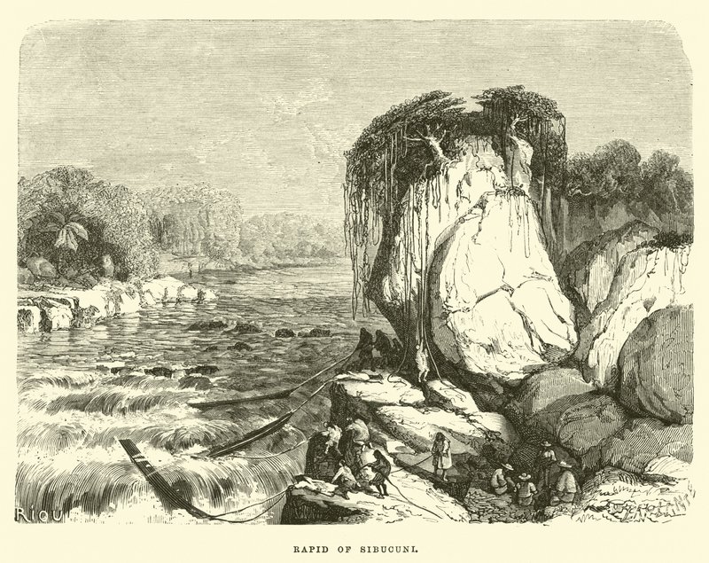 Rapide de Sibucuni - Edouard Riou