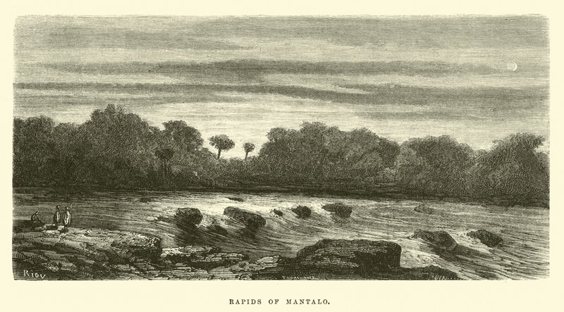Rapides de Mantalo - Edouard Riou