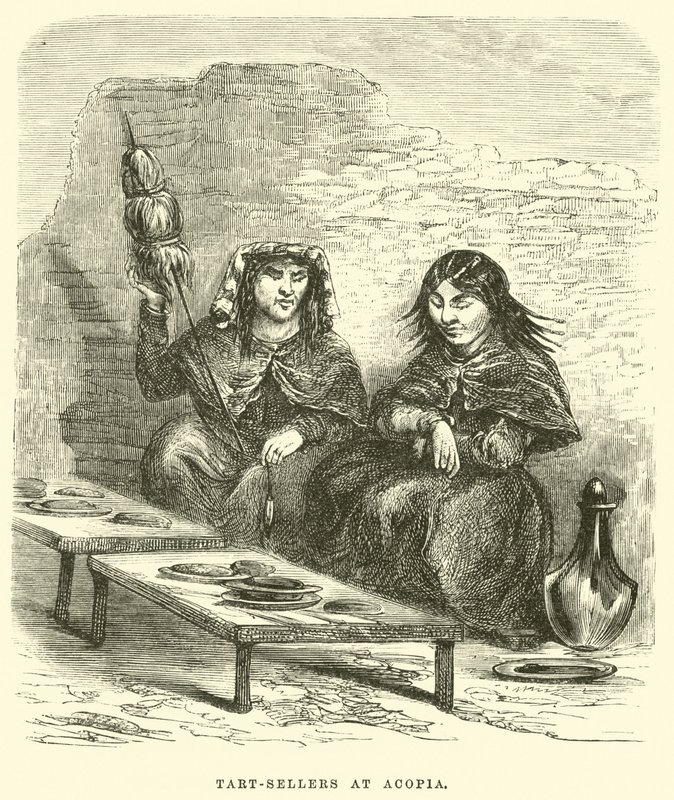Vendeurs de tartes à Acopia - Edouard Riou