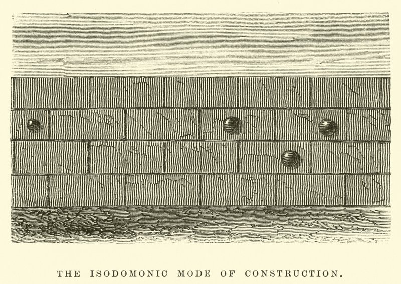 Le mode de construction isodomique - Edouard Riou