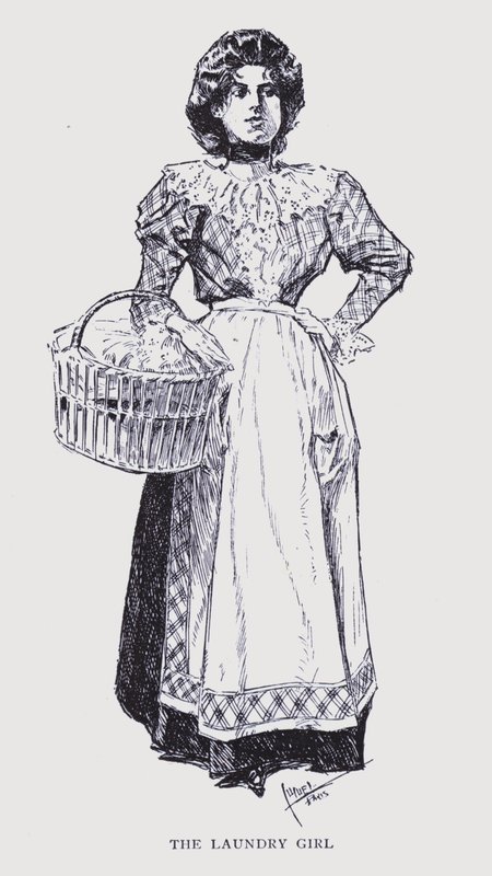 Paris bohème : La blanchisseuse (litho) - Edouard Alfred (1875 1954) Cucuel