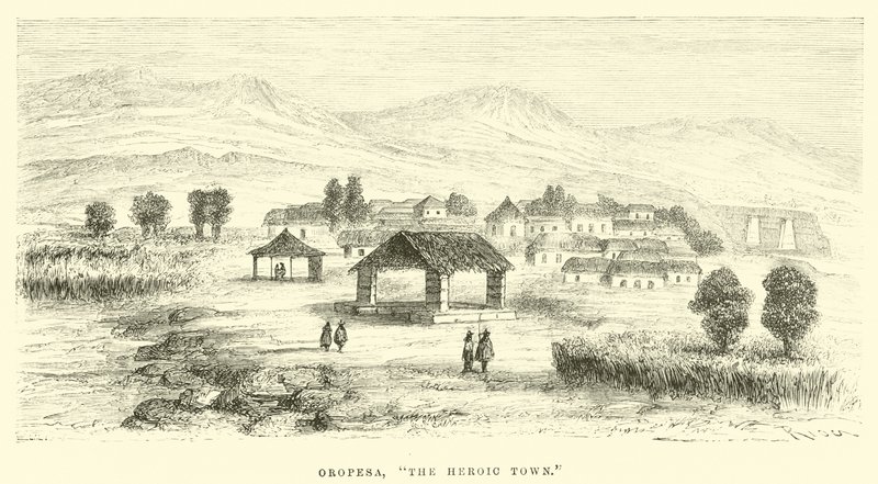 Oropesa, la ville héroïque - Edouard Riou