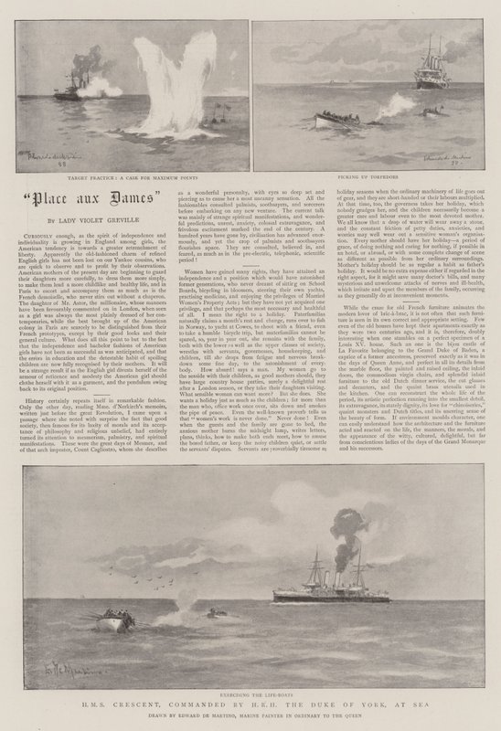 HMS Crescent, commandé par SAR le Duc d