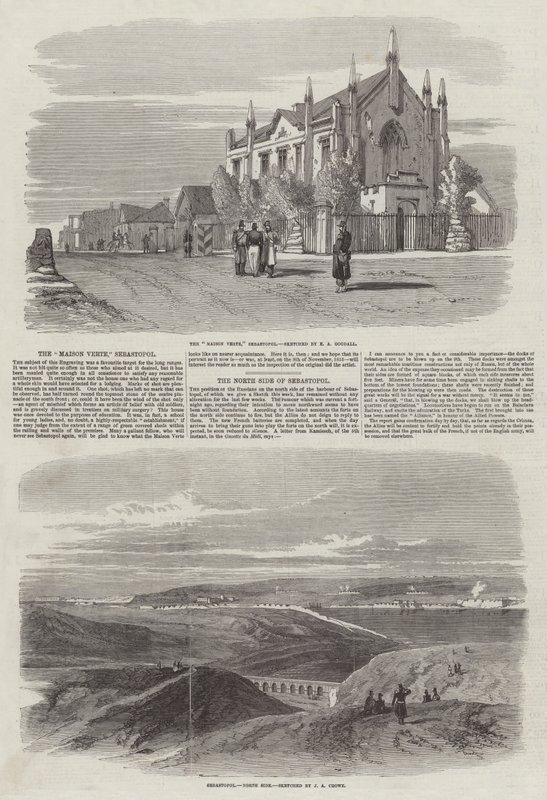 Croquis de Sébastopol - Edward Angelo Goodall