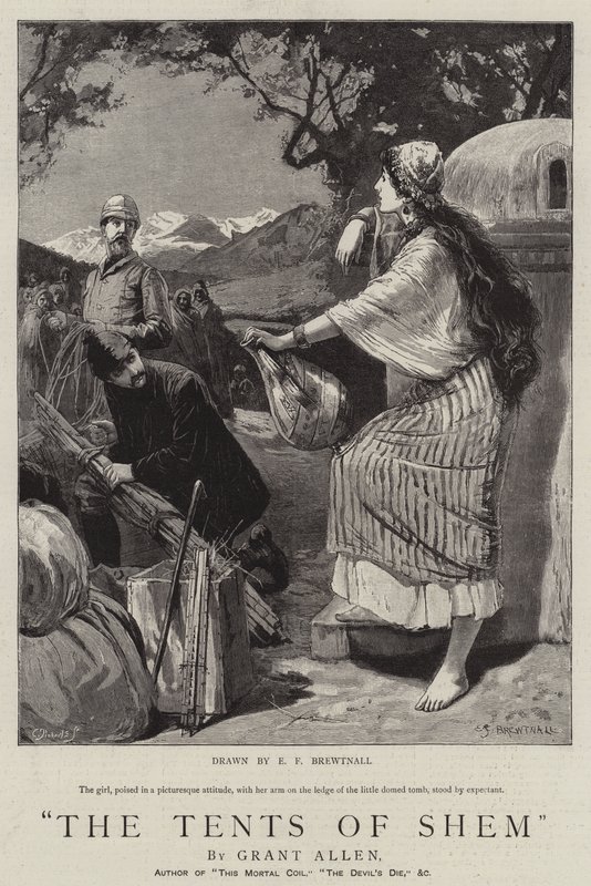 Les tentes de Sem - Edward Frederick Brewtnall