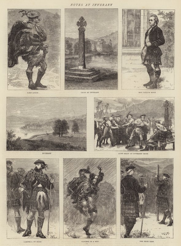 Notes à Inverary - Edward John Gregory