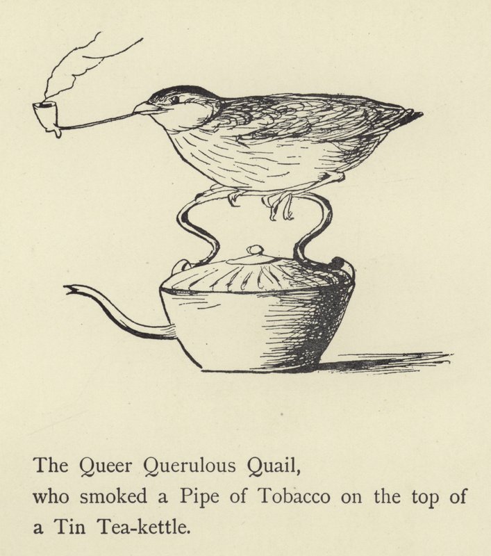 Le Quirky Querulous Quail - Edward Lear