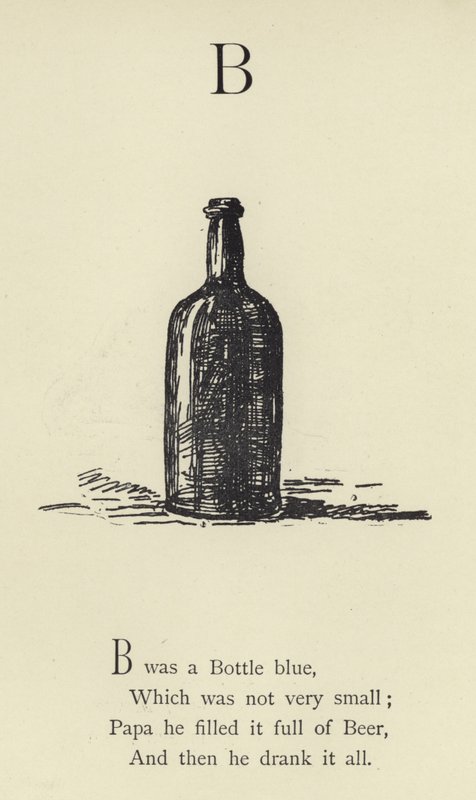 La lettre B - Edward Lear
