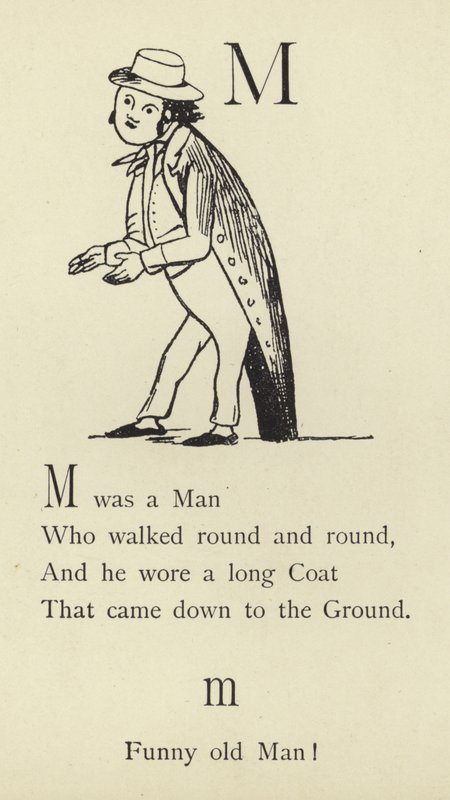 La lettre M - Edward Lear