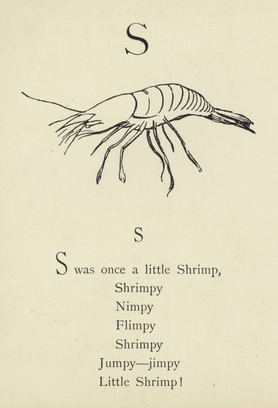 La lettre S - Edward Lear